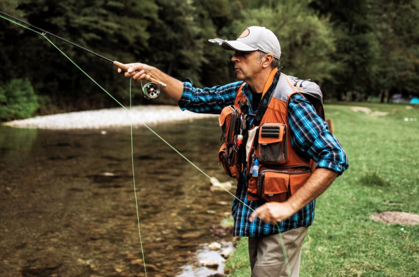 Fly Fishing Vest Setup