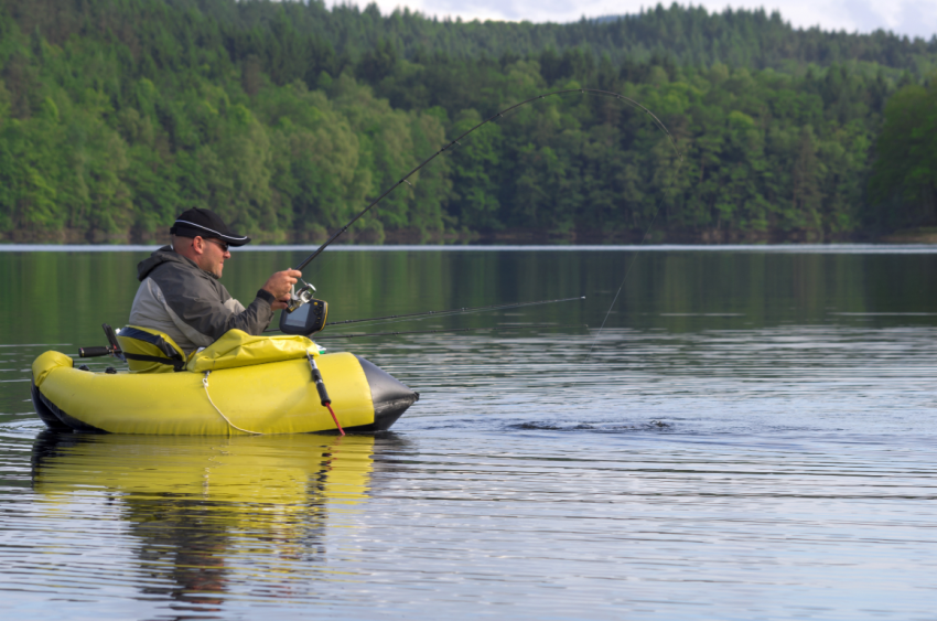 What is Float Tube Fishing